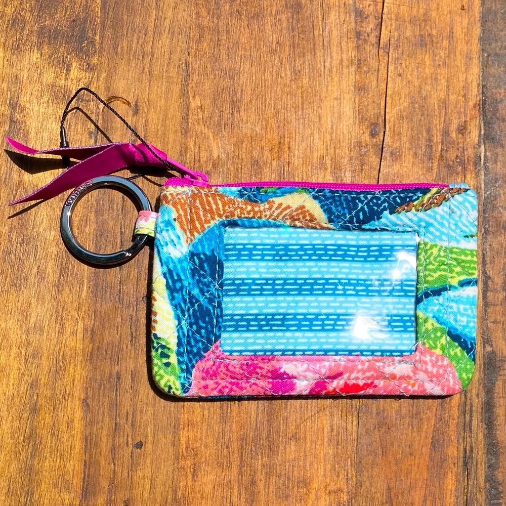 Vera Bradley Iconic Zip ID Case